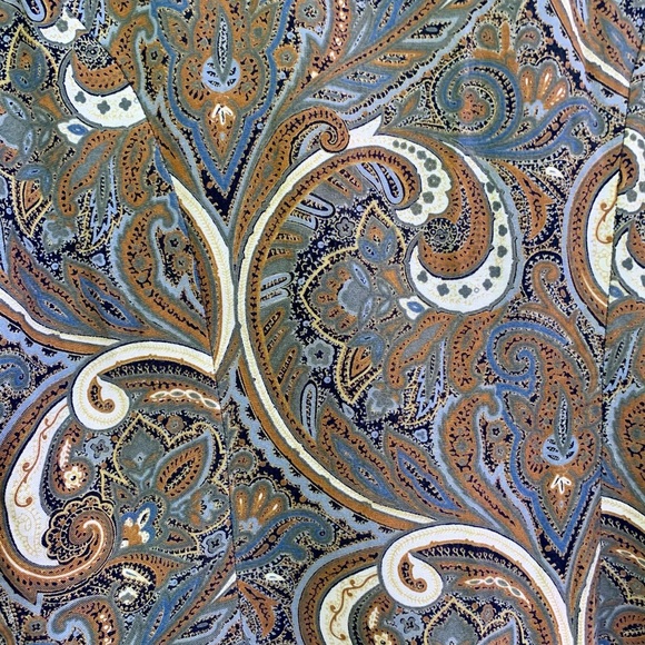 Vintage paisley suit/skirt set - Picture 3 of 14